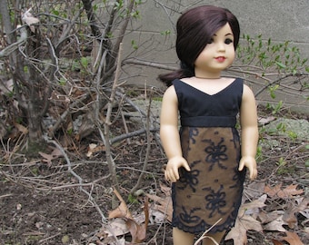 american girl doll dress: belladonna