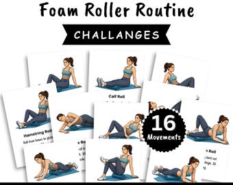 Trainingsschema voor het hele lichaam met een foamroller, myofasciale release en een mobiliteitsgids (pdf-download)