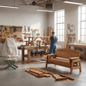 15+ Backyard Woodworking Projects Plans | DIY Outdoor Furniture & Garden Projects | Step-by-Step Woodwork Guide image 6