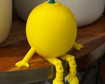 Gelede fruitzitters – Floppy Leg Fidget Toys, bureaudecor Citroen Aardbei Ananas Sinaasappel