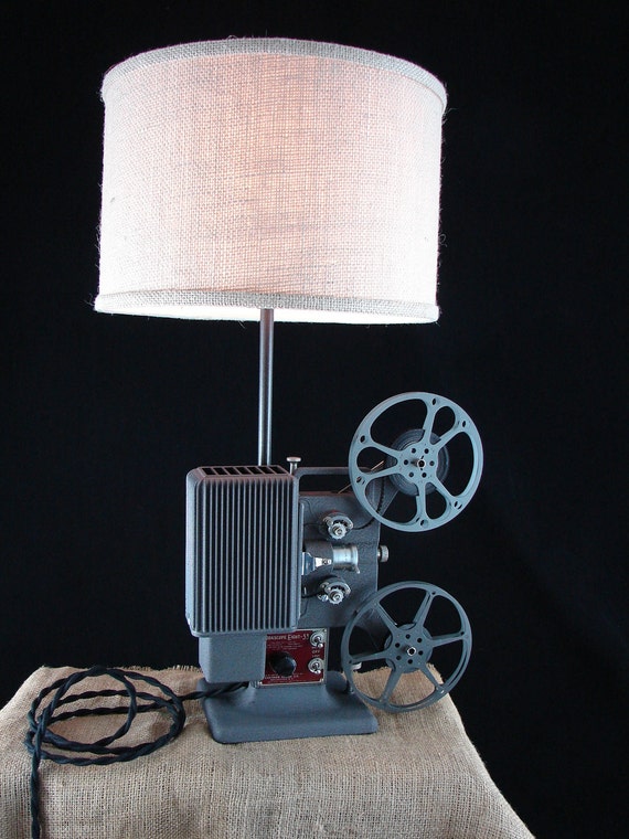 Items similar to Upcycled Kodak Kodascope 8mm Projector Lamp with