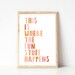 Playroom Poster Print Pack Printable Wall Art Poster Print - Etsy