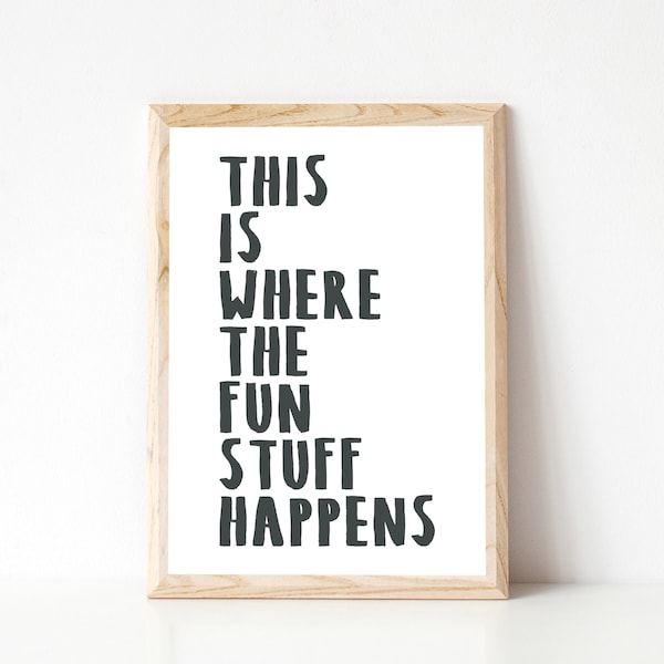 Fun Wall Art Etsy