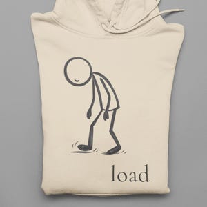 felpa con cappuccio streetwear minimalista con carico di sistema / abbigliamento tecnologico con sovraccarico cognitivo / regalo per sviluppatori stoici con pensiero sistemico