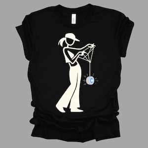 yoyo Kinetic Flow Grafik T-Shirt - Minimalistische Physik Streetwear - After Quiet Systems Thinking Shirt - bella canvas 3001 unisex top