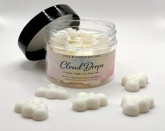Cloud Drops Single-Use Soap Tabs | Creamy Gentle Lather, Kid-Friendly Travel Size