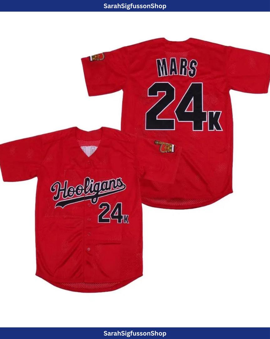 Number One Hooligans Personalized Baseball Jersey, Hooligans Style Custom Name Number Shirt ...