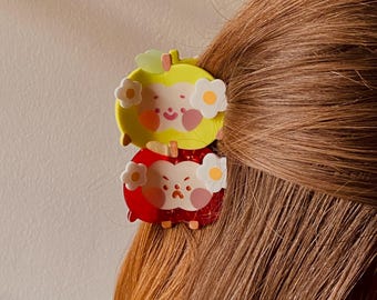 WHOLE SET* LADS Inspired Hair Claw | 3.5” Acetate Anime Clip | Xavier Bunny Zayne Snowman Rafayel Birb Sylus Mephisto Caleb Apple