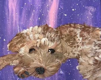 Custom Pet Portraits for memorial or just a keepsake for your home.