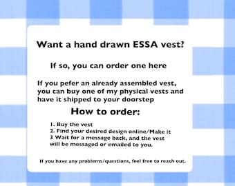 Essa vest (For plushies only)