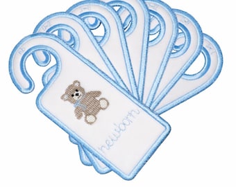 Baby Closet Dividers, Nursery Organizer, Baby Shower Gift, Embroidered Baby Closet Dividers