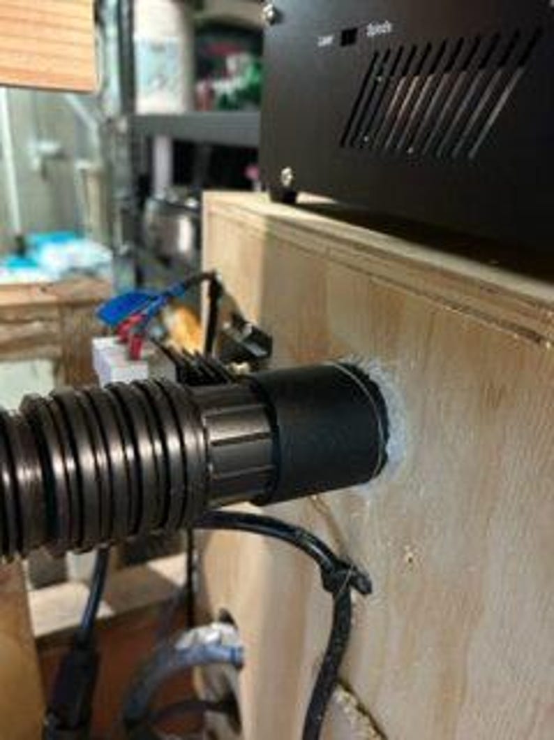 CNC Dust Collection Fitting Compatible with Ridgid Shop Vac image 1