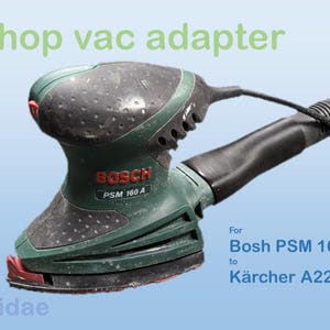Adaptador Bosch PSM 160 A a Kärcher A2204 compatible con varias marcas