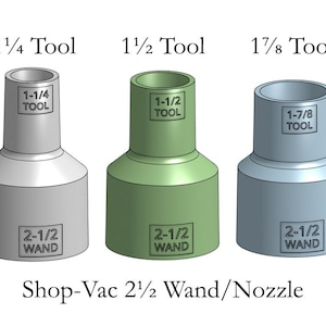 Adaptery narzędzi Shop-Vac kompatybilne z wężem Shop-Vac 2"