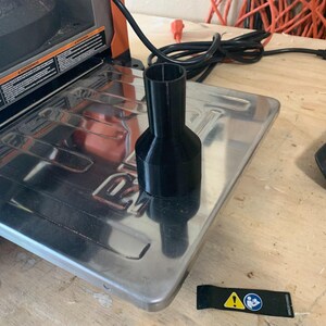 Adaptador de recolección de polvo para cepilladora de espesor Ridgid compatible con la cepilladora Ridgid de 13" imagen 3