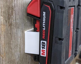 Milwaukee M18-batterijhouder compatibel met Milwaukee M18-batterijsysteem