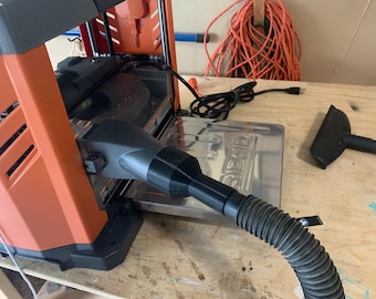 Adaptateur de dépoussiérage pour raboteuse Ridgid compatible avec la raboteuse Ridgid 13"