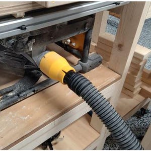DeWalt DWE7485 Table Saw Dust Collection Adapter Compatible with DeWalt Tools