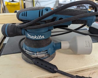 Shop-Vac-adapter compatibel met Makita 5" excenterschuurmachine