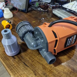 Ridgid Shop Vac-waterpompslangadapter compatibel met Ridgid Tools afbeelding 3