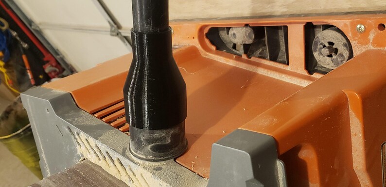 Dust Port Adapter Kompatibel mit Ridgid Oscilling Sander Bild 4