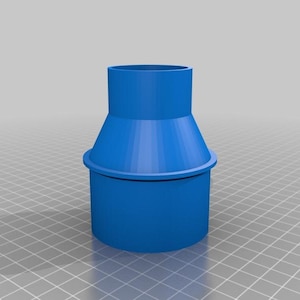 2.5 Inch Shop Vac Dust Adapter Compatible with Ridgid Miter Saw image 1