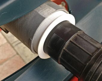 Adaptateur d'aspirateur pour scie à table Bosch compatible avec le tuyau Ridgid de 1,75 po.