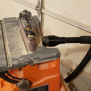 Dust Port Adapter Kompatibel mit Ridgid Oscilling Sander Bild 3