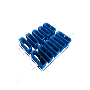 Clip para gestión de cables debajo del escritorio compatible con configuraciones de escritorio estándar