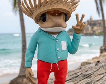 DTMF Sapo Concho Figurine | "Voy a Mimir" 5 Inch 3D Printed Collectible