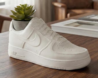 Sneaker Kunst Übertopf | Glatte Oberfläche, Schreibtisch Organizer, 3D Gedruckt (10 Zoll)