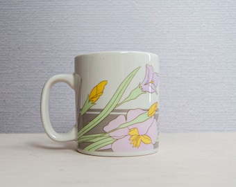 Vintage Lily Mug Etsy