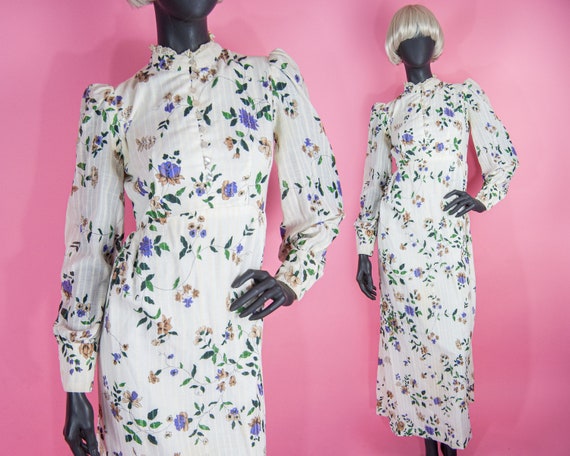 70s Prairie Goddess Dress XS / S