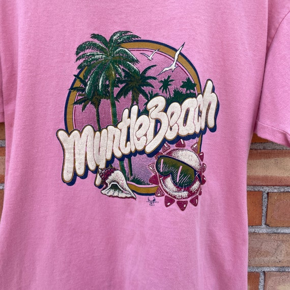 vintage 90s pink single stitch Myrtle Beach souve… - image 6