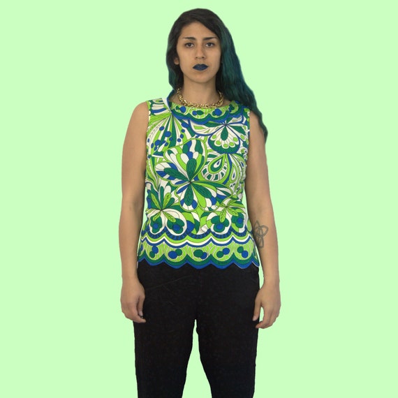 60s Scallop Blouse S-L