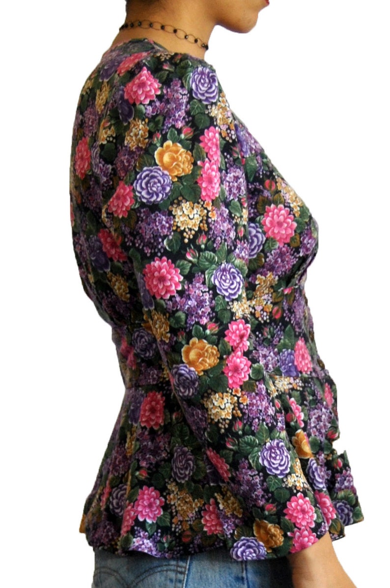 SALE 80s Evelyn Blouse M-L