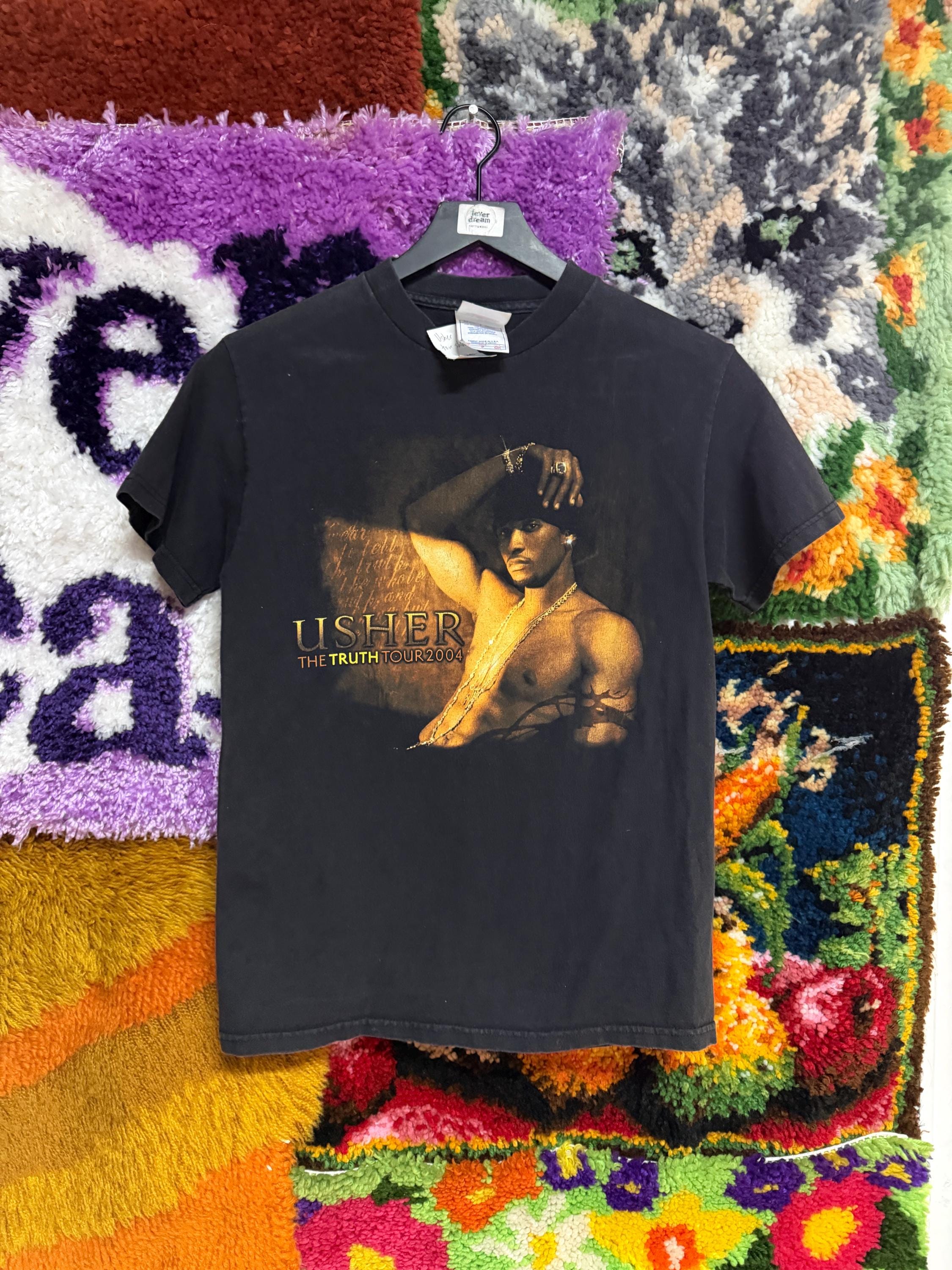 Usher The Truth Tour 2004 半袖Tシャツ ビンテージ Vintage 2004 Usher the Truth Tour T-shirt / S Small - Etsy