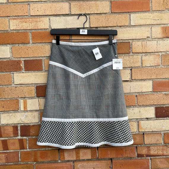 Vintage Y2k Grey Deadstock Moschino Cheap & Chic Grey Plaid