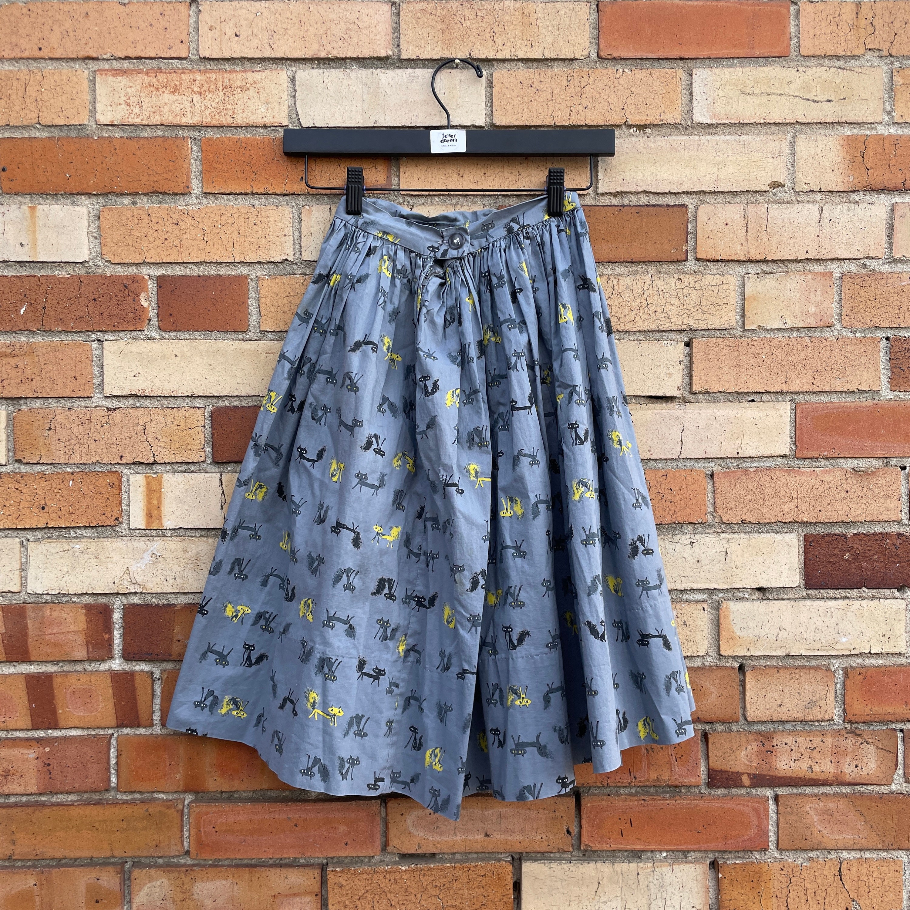1950s Novelty Skirt - Etsy 