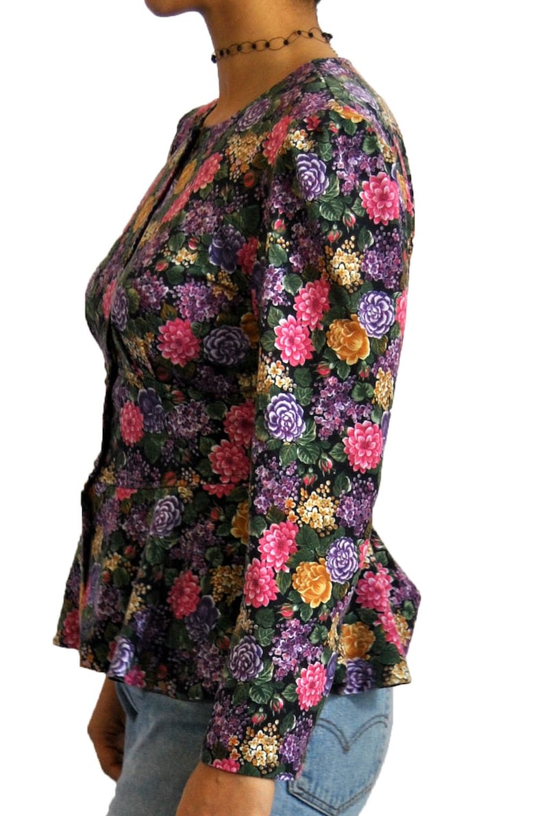 SALE 80s Evelyn Blouse M-L