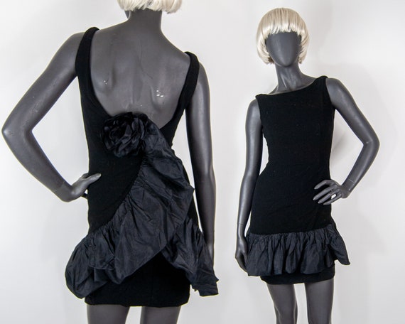 60s Ruffle Mini Dress XS / S