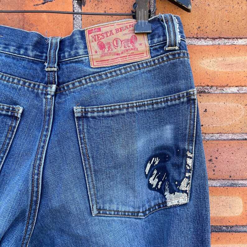 Nesta Brand Blue Selvedge Jeans Jeans Bild 6