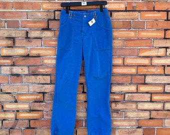 vintage 90s  blue roxy corduroy pants / s small