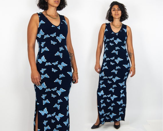 Y2K Butterfly Dress M / L