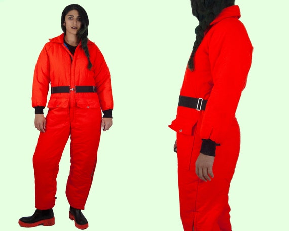 Vintage Orange Coveralls M