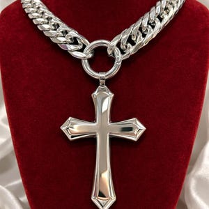 Big Cross Pendant - Etsy