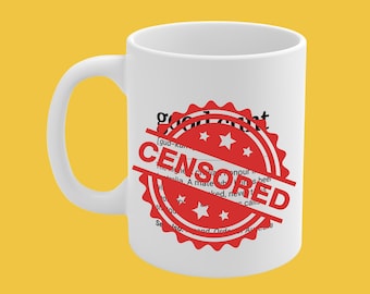 Aussie Slang Definition Mug, Ceramic Coffee Cup (11oz)