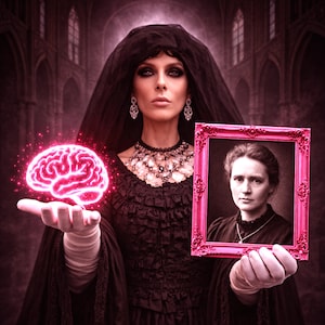 Occult Archetype Reading, Feminine Genius Marie Curie Inspired PDF and Audio Experience