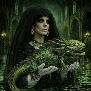 Axolotl Salamander Mindset, Esoteric Reading of Abyssal Beast Current, Symbolic Interpretation of Personal Experience