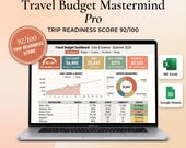 Travel Budget Spreadsheet, Multi-Currency Tracker, Trip Planner (Digital Download)